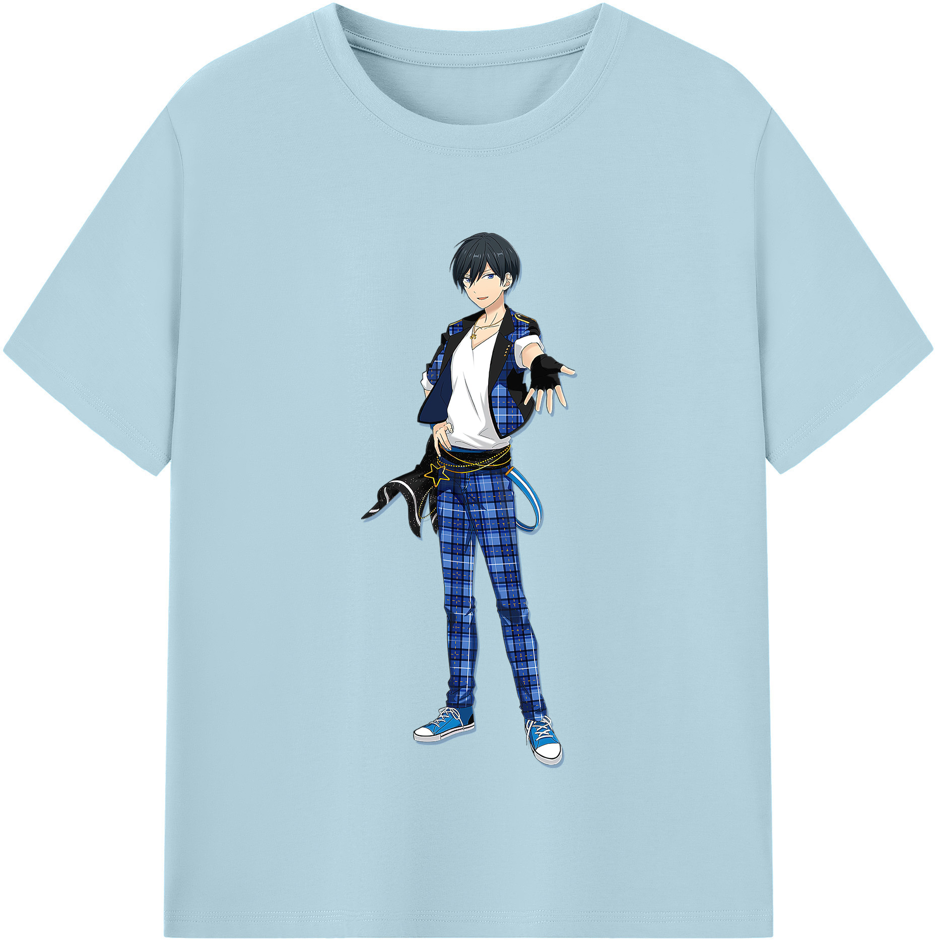 （画像用） あんさんぶるスターズ! Ensemble Stars 綿100％半袖Tシャツ（フロントプリント）